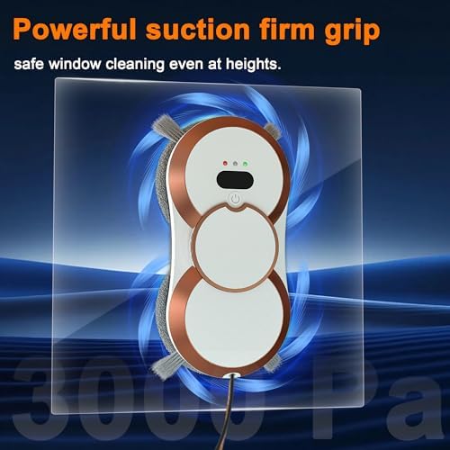 Automatic Window Cleaning Robot with Dual Spray & 6000Pa Suction - Image 4