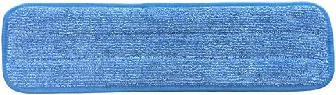 18" Microfiber Mop Pads - Hook and Loop, Washable, Wet/Dry : 12 Pack - Image 2