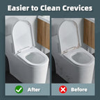 TQRR 2 Pcs Toilet Scrubber Brush, Bathroom Cleaning Brush with Hanging Hole - Image 5