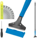KeFanta Floor Scraper, 4" Wide Heavy Duty Razor Blade Scraper Tool, 45.7" by KeFanta