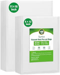 Syntus 100 Pcs Vacuum Sealer Bags for Food, 8x12+11x16, BPA Free by Syntus