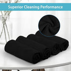 HOMEXCEL 100PK Microfiber Cleaning Cloth, Cleaning Rag for Home, 11.5x11.5 - Image 3
