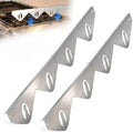 2 Pack 14.9"-29.5" Adjustable Stainless Steel Stove Gap Covers by WAWINYAirVentFilters