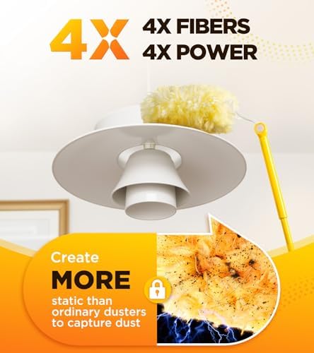 REKOPI Heavy Duty Duster Refills Compatible with Swiffer Duster, 20 Count - Image 3