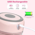 Electric Garlic Mincer, 250ML Small Onion Chopper USB - Image 3