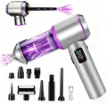Cordless Handheld Vacuum with 17000Pa Suction, Portable Car Vacuum Cleaner for Pet Hair, Home & Desk, 3-Speed, LED Light, 4-in-1 Nozzles, Type-C Charging by Unknown