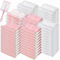 Mimorou 100 Pcs Disposable Dusters Refills Bulk for Cleaning (Pink Color) by Mimorou