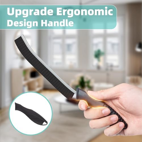 TQRR 2 Pcs Cleaning Brush, Grout Brush, Hard Bristle Crevice Cleaning Brush - Image 4