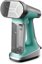 Rowenta Pure Force 2in1 Steamer & Iron: Powerful 1875 Watts, Vertical Steaming & Horizontal Ironing, Auto-off, XL Tank Capacity (7.1 Oz), Green Clothes Steamer DR8822 by Rowenta