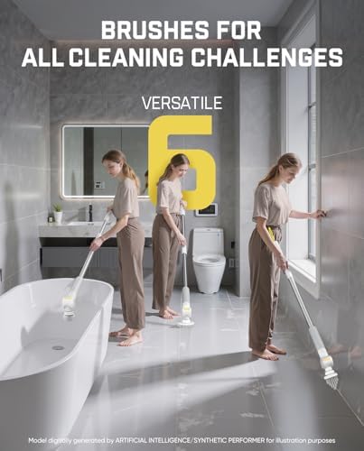 Fanttik Flip G9 Pro Electric Scrubber, VoltiPulse Motor, for Bathroom - Image 5