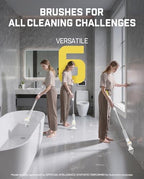 Fanttik Flip G9 Pro Electric Scrubber, VoltiPulse Motor, for Bathroom - Image 5