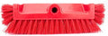 SPARTA Multi-Level Tile Scrub Brush 12" Wide Brush Head, Heavy-Duty Tile Cleaning Brush with End Bristles for Commercial Tiles, Tubs and Floor, Plastic, 12 Inches, Red, (Pack of 12) by SPARTA