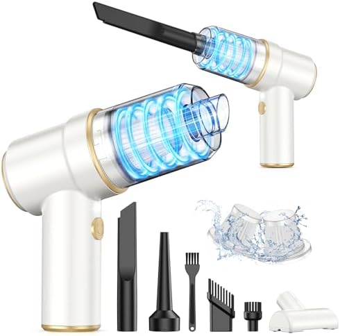 KMM Handheld Car Vacuum Cleaner, 9000PA Hand Held Vacuum & Air Duster by KMM