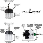 Drill Brush Ultimate Car Wash Kit - Wheel Brush - Car Carpet - Spin Brush - Image 5