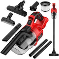 KXX Cordless Vacuum for Milwaukee M18 Battery, 5 in 1 Handheld Electric Vacuum Cleaner with 500W Powerful Motor, 46 CFM Portable Hand Vacuum with Filtration HEPA for Floor, Carpet, Car (Tool Only) by KXX