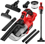 KXX Cordless Vacuum for Milwaukee M18 Battery, 5 in 1 Handheld Electric Vacuum Cleaner with 500W Powerful Motor, 46 CFM Portable Hand Vacuum with Filtration HEPA for Floor, Carpet, Car (Tool Only) by KXX