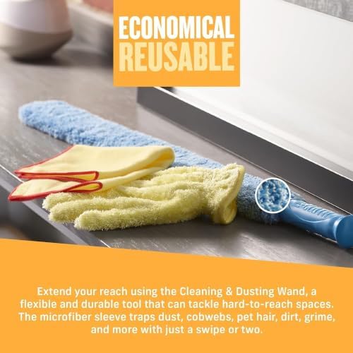 E-Cloth Duster & Cleaning Bundle, Cloth Set, Dusting Mop & Glove - Image 5