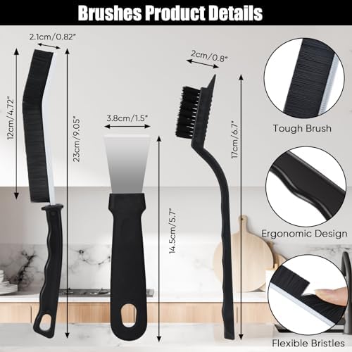 Tedmax 8Pack Crevice Cleaning Brush Set - Image 5
