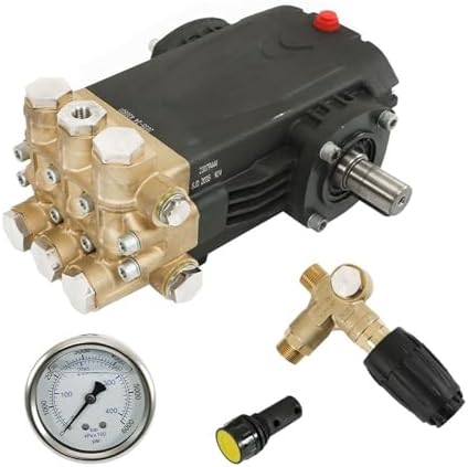 General Pump Pressure Washer Pump 5.6 GPM 3500 PSI 24mm Solid Shaft by TINVHY