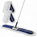 CLEANHOME 36" Commercial Dust Mop for Hardwood Floors, Blue by CLEANHOME