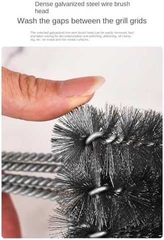 Stainless Steel Cleaning Brush, Kitchen Cleaning Tools, Pot Bottom Cleaning, Steel Wire Brush with Shovel, Steel Wire Brush for Oven Barbecue mesh - Image 6