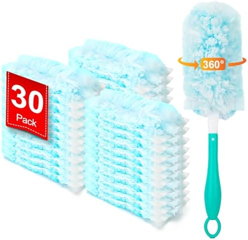KeFanta 360° Heavy Duty Duster Refills for Swiffer Duster, 30 Count by KeFanta