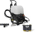 Dapper Commercial Carpet and Upholstery Extractor Cleaning Machine with Steam, Spray-Vacuum, Blower & Mite Remover. — Designed for Deep Cleaning. Dual Separate Circuit Power Cords by DapperSupply