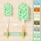 12 PCS Microfiber Reusable Duster Refills for Swiffer Duster - Image 2
