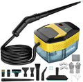 Steam Cleaner, Portable High Pressure Steamer for Cleaning with 18pcs ACC, 8s Heat-Up, 1.9QT Large Tank 3-Level Adjustable Handheld Steam Cleaner for Home Car Detailing, Grout, Bathroom, Furniture by Mixoo