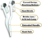 Betanull Crevice Cleaning Brush Set, Multi-Purpose Hard Bristle Brushes - Image 3