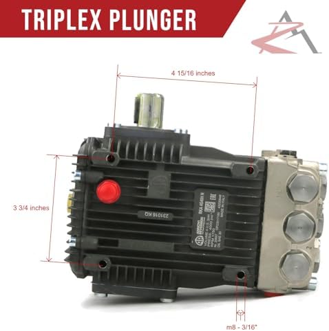 The ROP Shop OEM AR 4000 PSI Pressure Washer Pump - Image 3