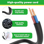 100641 Power Cord Replacement for ProTeam Backpack Commercial Vacuums - Image 6