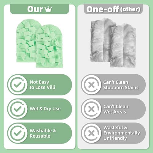 12 PCS Microfiber Reusable Duster Refills for Swiffer Duster - Image 4