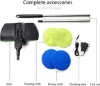 Cordless Electric Mop,Floor Scrubber and Polisher Machine,Spinning Cleaner Vacuum,Electric Mops for Floor Cleaning,Floor Buffer Polisher for Home with Replacement Pad - Image 4
