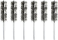 HARFINGTON 6pcs Wire Bore Brush Set 8 Inch Length 1.3 Inch Shank Stainless Steel Bristles Cleaning Brush for Clean Car Part Tube Kitchen Garage by HARFINGTON