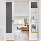 NICETOWN Grey French Door Sidelight Curtains for Side Window Cover by NICETOWN