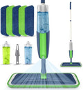 Spray Wet Mops for Floors Cleaning: Hardwood Floor Mop Kit with 2 Bottles by MEXERRIS