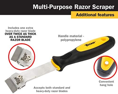 Titan 12030 heavy duty long handled razor scraper - Image 4