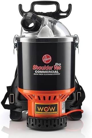 Hoover Commercial Shoulder Vac Pro Bagged Backpack Vacuum Cleaner by HooverCommercial