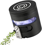 Cloudious9 - Tectonic9 Manual Grinder Automatic Dispenser Large 2.5" Aluminum Alloy (Black), For Home & Kitchen Only by Cloudious9