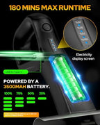 2026 Electric Grill Brush with 2 Brush Heads, 800RPM 25kgf High Torque BBQ Cleaner, 3500mAh Battery, 180 Mins Long Runtime, Extended Handle, Works as Grill Scraper for Tough Grease - Image 6
