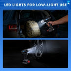 3 in 1 Cordless Car Vacuum and Air Compressor, LED Light,5000PA Powerful Suction&150PSI Auto-Shutoff Tire Inflator, with 3 Filters,45W Fast Charging for Car, Home,Motorcycle, Bicycle, Air Mattres - Image 7