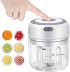 Electric Garlic Chopper, 250ML Vegetable Chopper, Food Chopper by Hviww