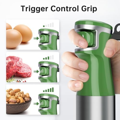 Turelar Immersion Blender Handheld 5 in 1 Hand Blender Set 1100W Heavy Duty - Image 3