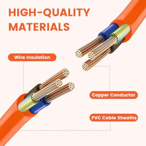50FT 101678 Extension Cord Compatible with ProTeam Backpack Vacuums - Image 3