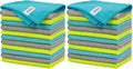 FIXSMITH Microfiber Cleaning Cloth - Pack of 24, Multi-Functional Towels, Size: 12 x 16 in, Highly Absorbent Rags, Lint-Free, Streak-Free for Car, Kitchen, Home, Office by FIXSMITH