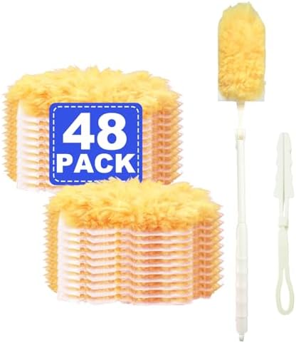 Heavy Duty Duster Refills, Disposable Dusters Kit, Pack of 48 by Unknown