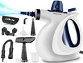 Handheld Pressurized Steam Cleaner with 11-Piece Accessory Set, Multi-Surface Steamer for Cleaning, All Natural Steam Cleaner for Home, Upholstery, Car, Floor, Kitchen and More by MOSCHE