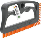 Fuginator® Grout Brush, Grey/Orange, Innovation from 100% Recyclables, Household, Patented and Certified with Blue Angel by Fugenial