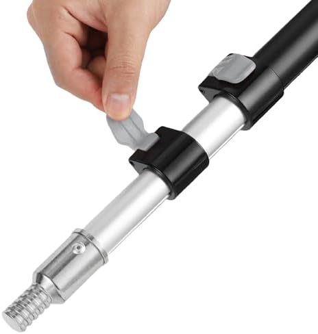 Bates- ‎Telescoping Pole, 2.4 to 6 Ft Long, Black & Gray, Paint Roller Extension Pole for Painting - Image 6
